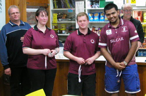 55 Section 1 Runners Up Leonie Degnan, Steve Warr & Jefferson Daniel
